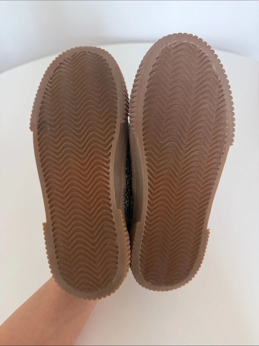 Loewe anagram loafers